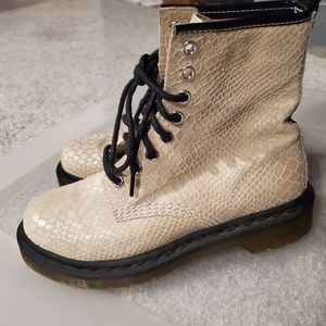 Doc Martens snake print